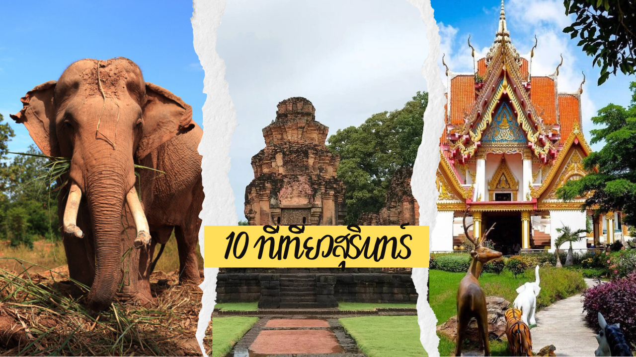 10 ที่เที่ยวสุรินทร์